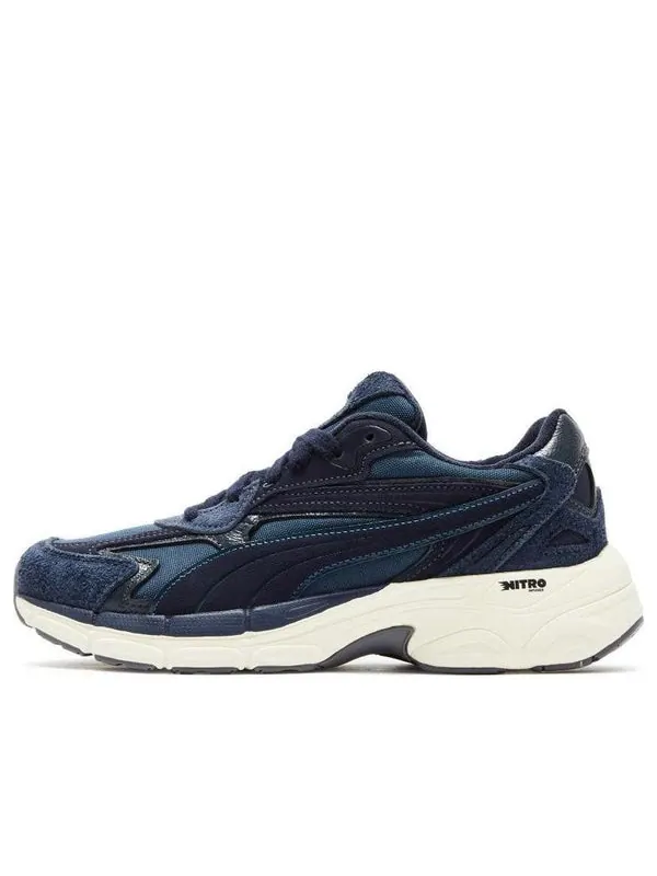 Кроссовки teveris nitro worn out 'navy beige' Puma — изображение 1 из 1, темно-синий/бежевый