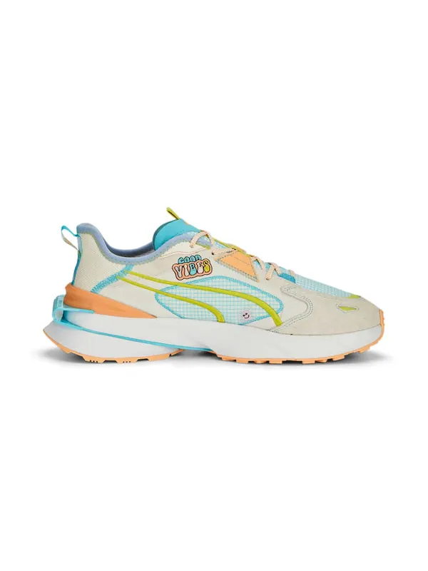 Кроссовки pwrframe 'orange pink' Puma — изображение 2 из 4, оранжевый/розовый