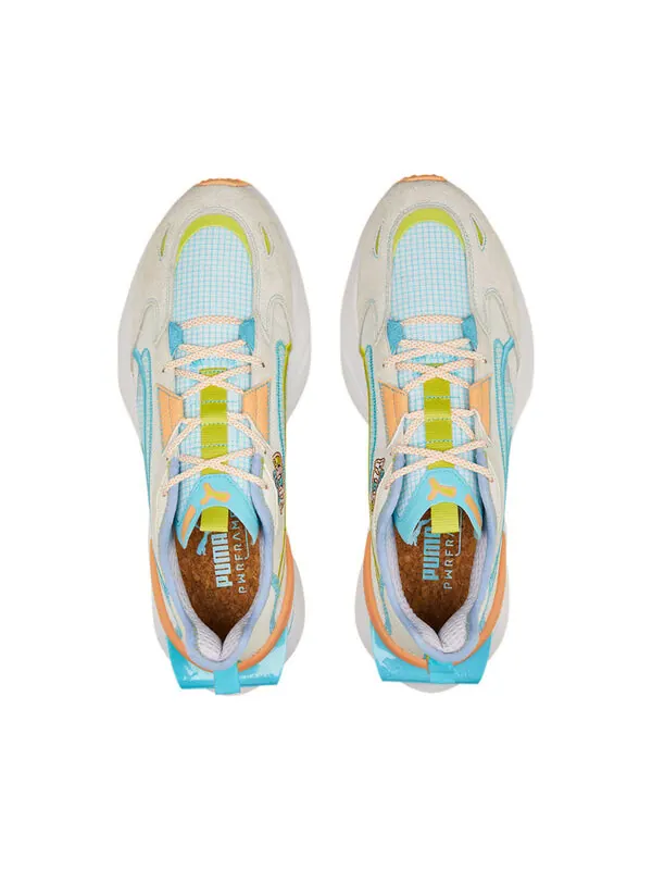 Кроссовки pwrframe 'orange pink' Puma — изображение 3 из 4, оранжевый/розовый