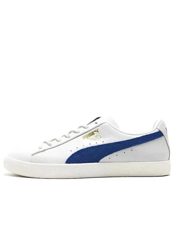 Кроссовки clyde soho new york 'white blue' Puma — изображение 1 из 4, белый/синий/черный