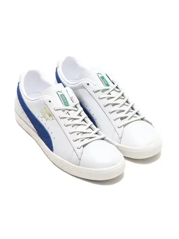 Кроссовки clyde soho new york 'white blue' Puma — изображение 2 из 4, белый/синий/черный