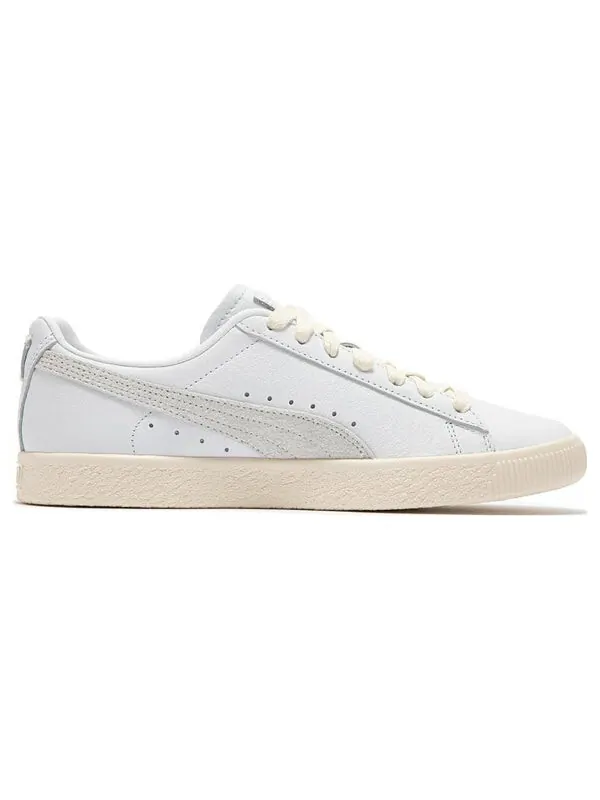 Кроссовки clyde 'base' Puma — изображение 2 из 4, белый