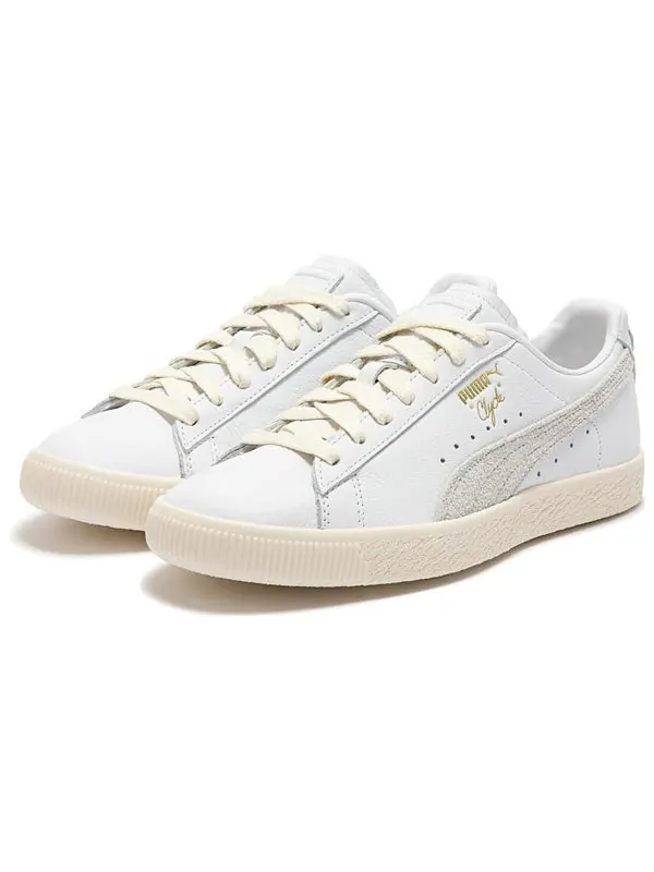 Кроссовки clyde 'base' Puma — изображение 3 из 4, белый