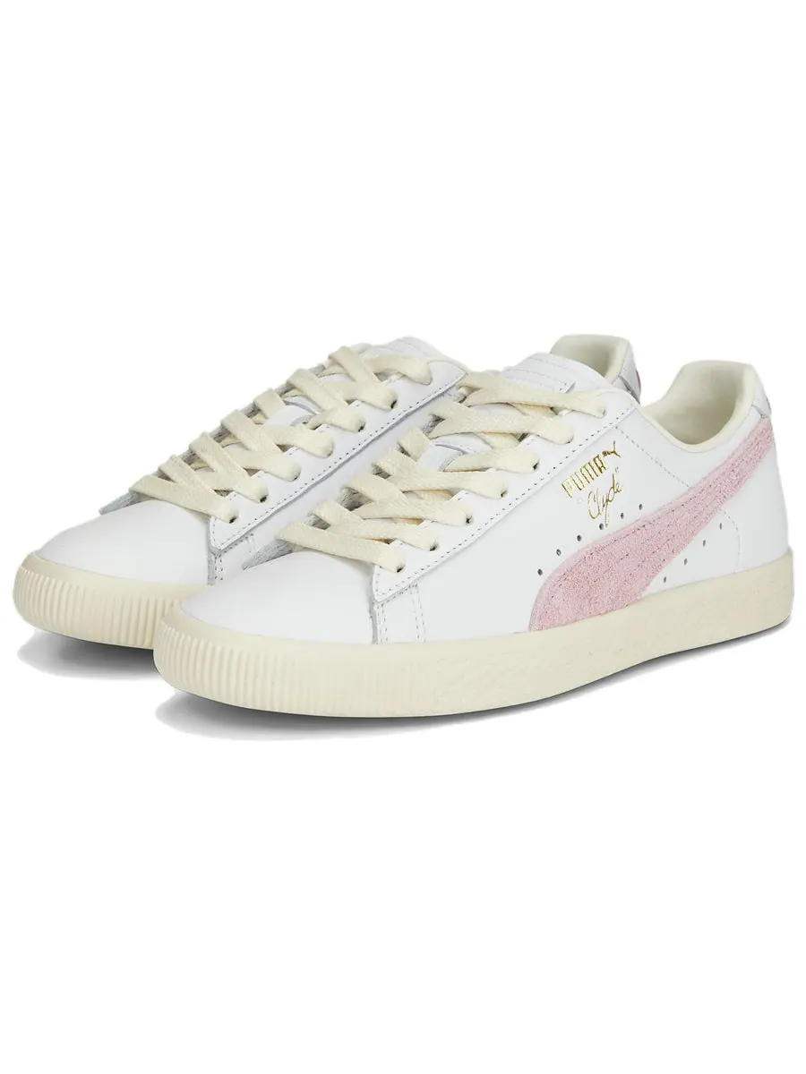 Кеды PUMA Clyde 'Base - Pearl Pink' — изображение 3 из 6, белый