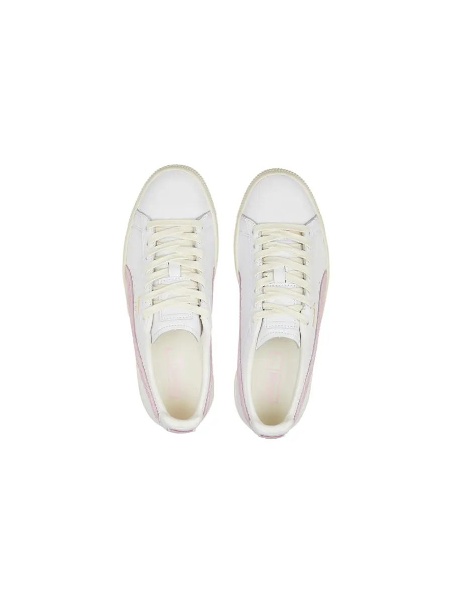 Кеды PUMA Clyde 'Base - Pearl Pink' — изображение 4 из 6, белый