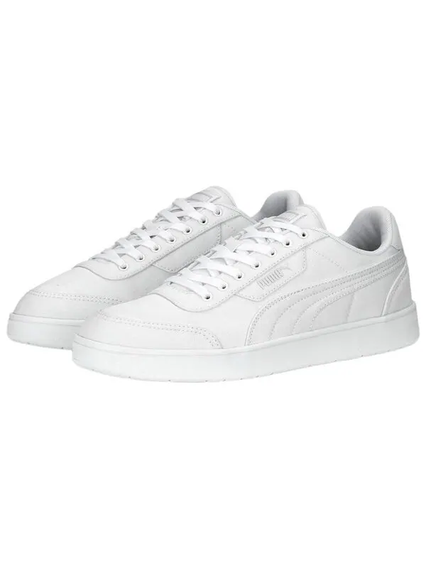 Кроссовки court guard cvs 'white feather grey' Puma — изображение 2 из 4, белый/серый