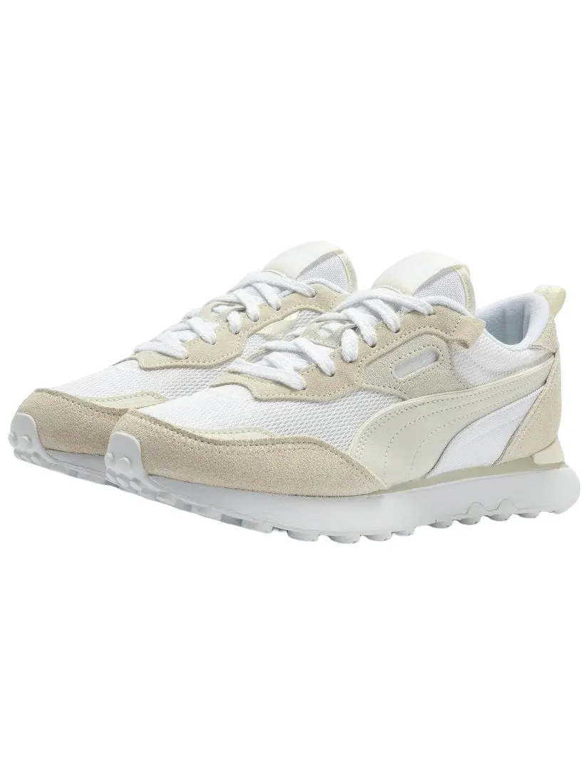 Кроссовки PUMA Rider FV 'Retro Rewind Warm White Vapor Grey' — изображение 3 из 6, белый