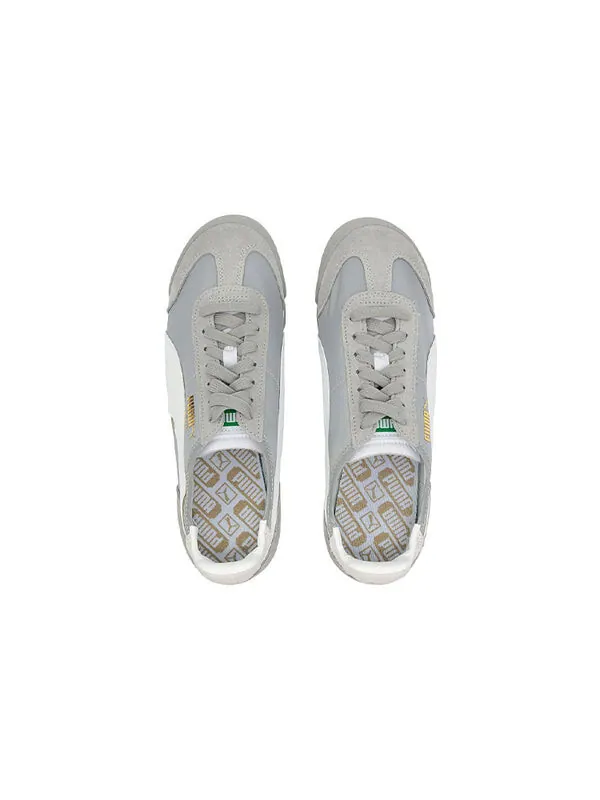 Кроссовки roma og nylon 'double fs - limestone' Puma — изображение 4 из 4, серый/белый/золотистый