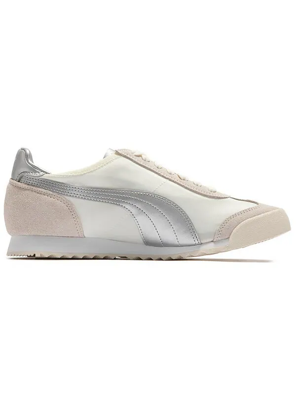 Кроссовки roma og nylon metallic 'whisper white silver' Puma — изображение 2 из 4