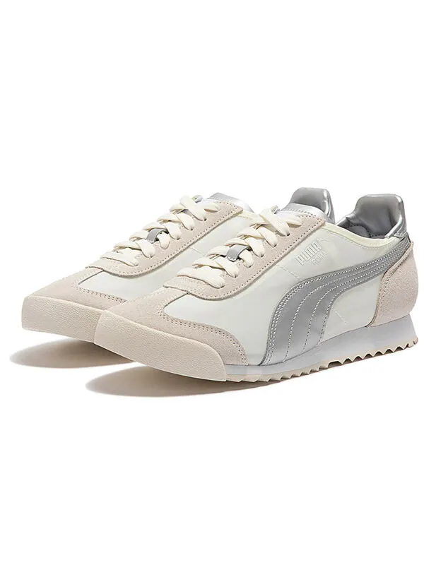 Кроссовки roma og nylon metallic 'whisper white silver' Puma — изображение 3 из 4