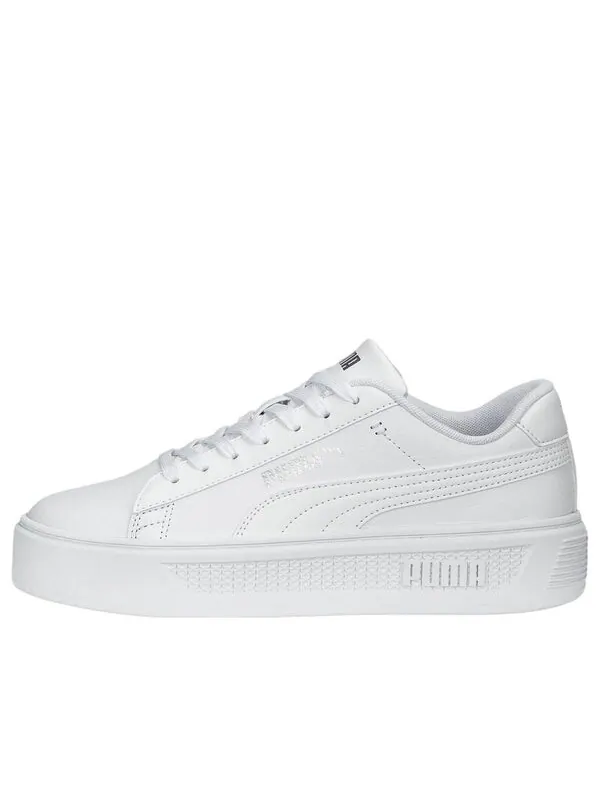 Кроссовки smash platform v3 'white' Puma — изображение 1 из 4, белый