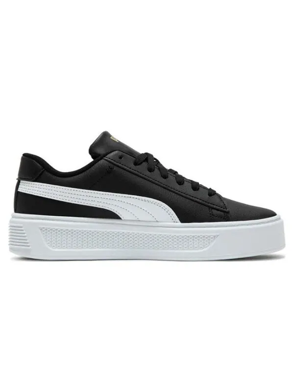 Кроссовки smash platform v3 sneakers 'black white' Puma — изображение 2 из 4, черный/белый