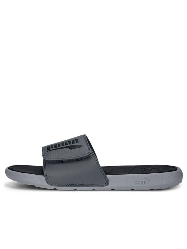 Тапочки cool cat 2.0 v fs bx slides 'cool dark grey' Puma — изображение 1 из 4, темный серый/черный