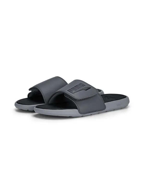 Тапочки cool cat 2.0 v fs bx slides 'cool dark grey' Puma — изображение 3 из 4, темный серый/черный