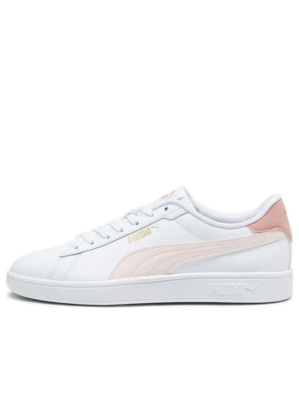 Кроссовки smash 3.0 l 'white frosty pink' Puma — изображение 1 из 4, белый/розовый/золотистый