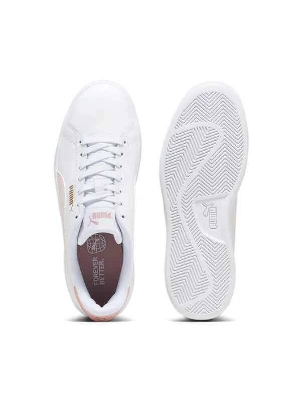 Кроссовки smash 3.0 l 'white frosty pink' Puma — изображение 4 из 4, белый/розовый/золотистый