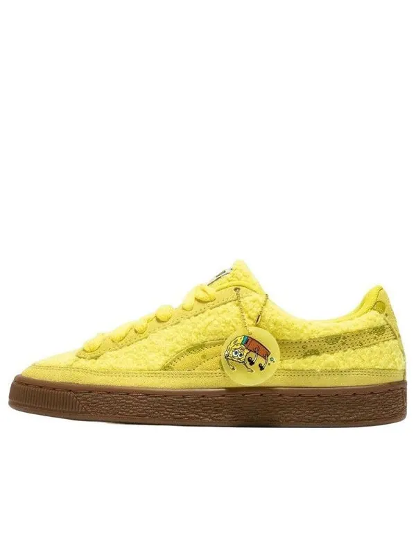 Кроссовки spongebob squarepants x suede 'spongebob' Puma — изображение 1 из 4, желтый