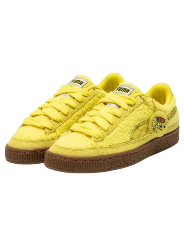 Кроссовки spongebob squarepants x suede 'spongebob' Puma — изображение 3 из 4, желтый