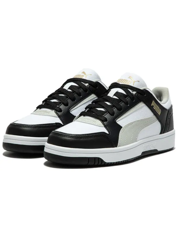 Кроссовки rebound joy 'black' Puma — изображение 3 из 4, белый/серый/золотистый