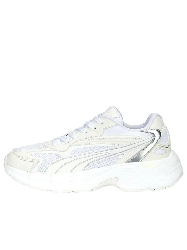 Кроссовки teveris nitro 'metallic - warm white' Puma — изображение 1 из 4, белый/белый