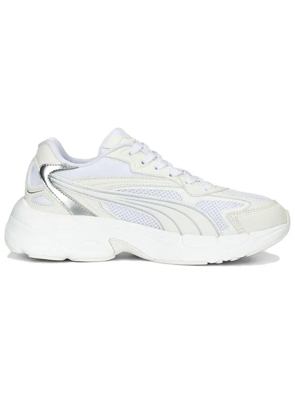 Кроссовки teveris nitro 'metallic - warm white' Puma — изображение 2 из 4, белый/белый