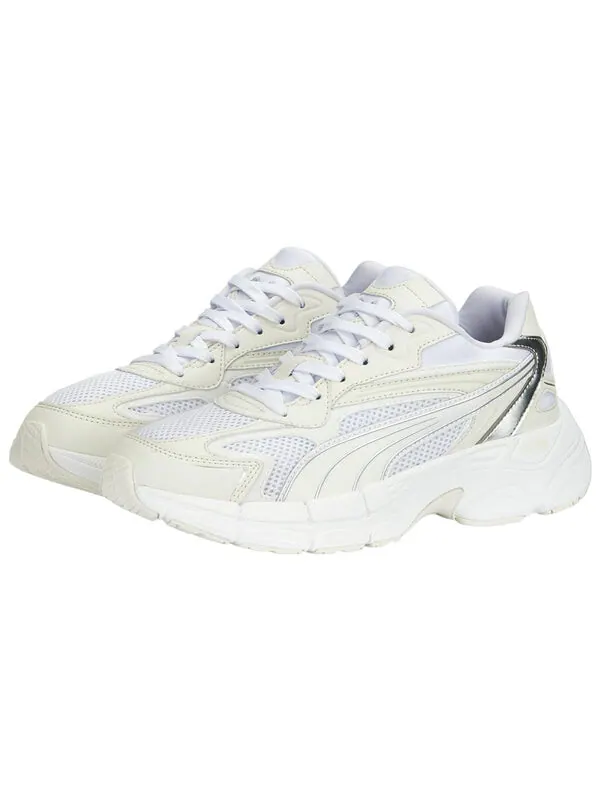 Кроссовки teveris nitro 'metallic - warm white' Puma — изображение 3 из 4, белый/белый