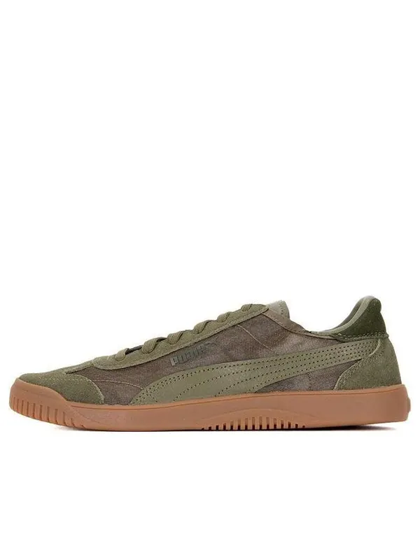 Кроссовки club 5v5 translucent 'olive' Puma — изображение 1 из 4, оливковый зеленый