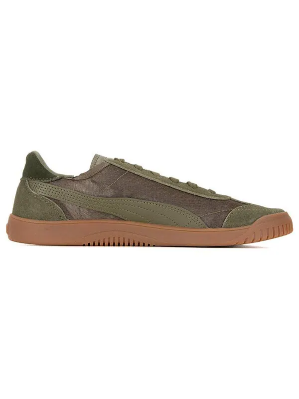 Кроссовки club 5v5 translucent 'olive' Puma — изображение 2 из 4, оливковый зеленый