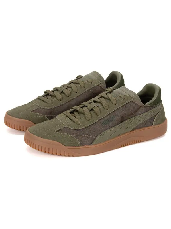 Кроссовки club 5v5 translucent 'olive' Puma — изображение 3 из 4, оливковый зеленый