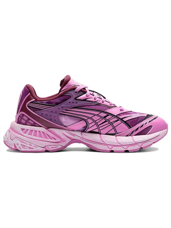 Кроссовки velophasis x pleasures 'grape wine mauve pop' Puma — изображение 2 из 4, винный