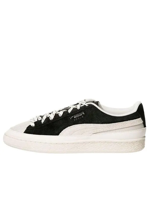 Кроссовки suede trail laces 'black white' Puma — изображение 1 из 1, черный/белый