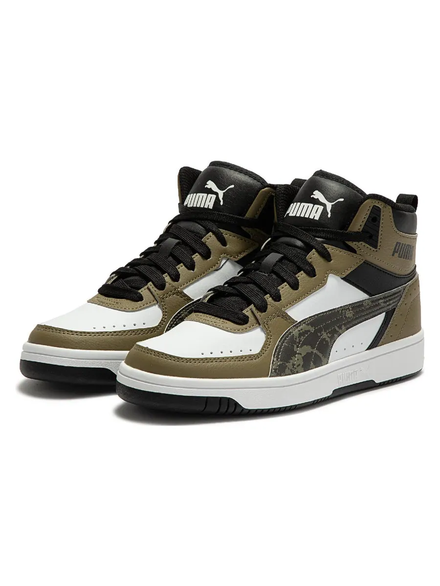 Кеды PUMA REBOUND Joy Camo 'Brown Green' — изображение 3 из 6, коричнево-зеленый