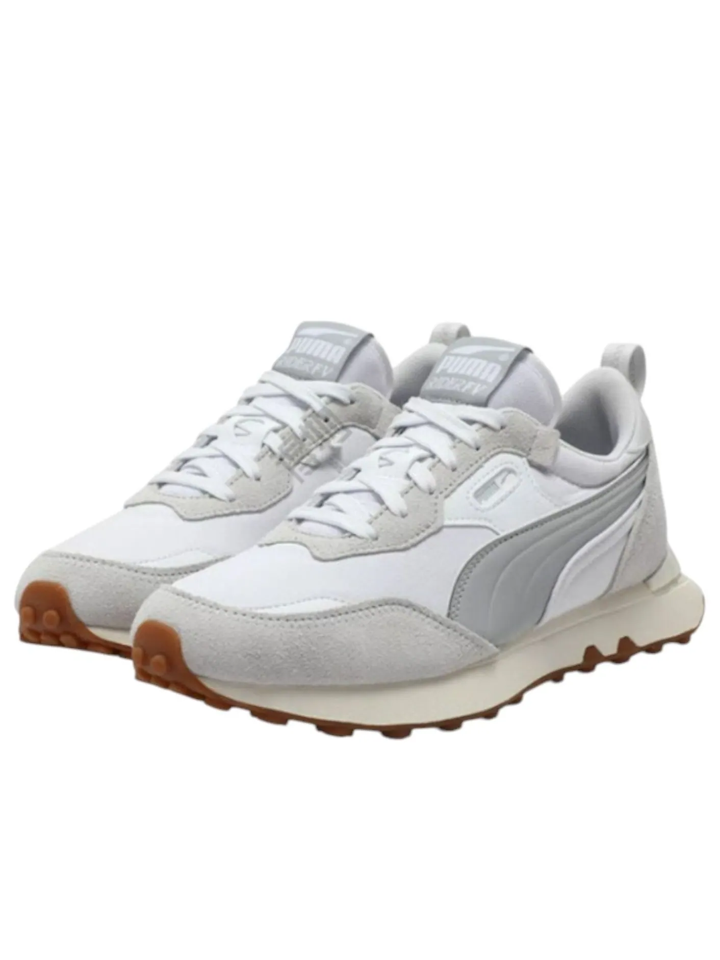 Кроссовки PUMA Rider FV 'Grey White' — изображение 2 из 5, серый