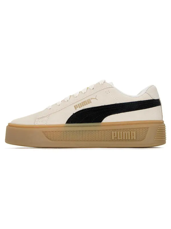 Кроссовки smash platform v3 sd 'cream brown' Puma — изображение 2 из 4, кремовый/коричневый