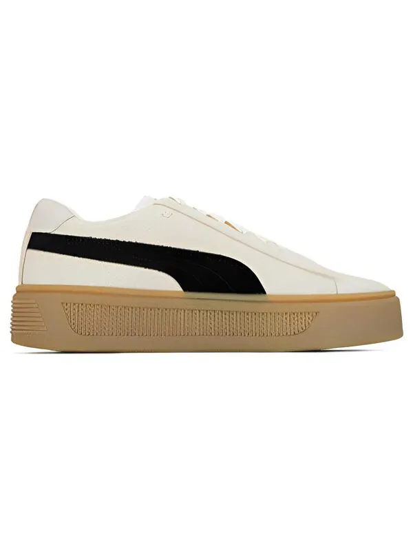 Кроссовки smash platform v3 sd 'cream brown' Puma — изображение 3 из 4, кремовый/коричневый