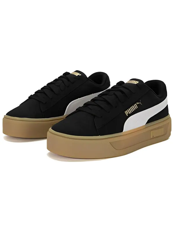 Кроссовки smash platform v3 sd 'black' Puma — изображение 3 из 4, черный