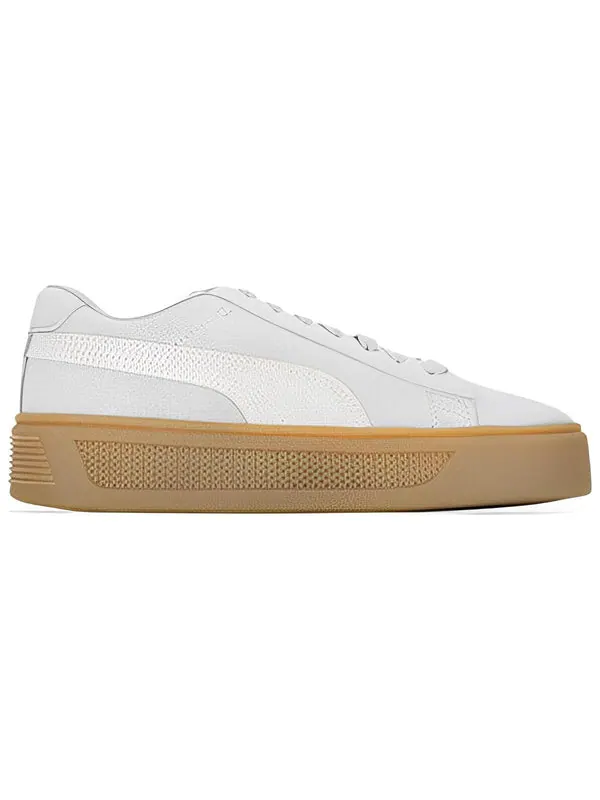 Кроссовки smash platform v3 sd 'grey' Puma — изображение 2 из 4, серый