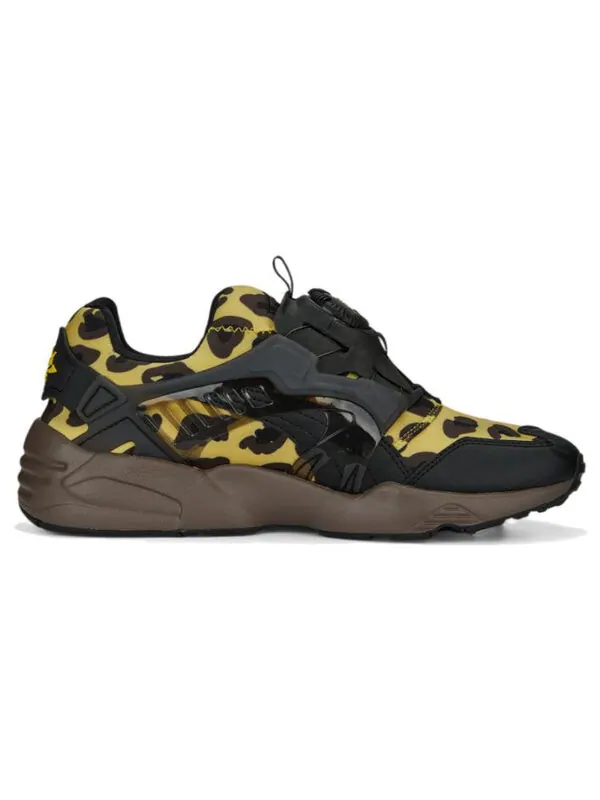 Кроссовки disc blaze 'leopard' Puma — изображение 2 из 4, коричневый