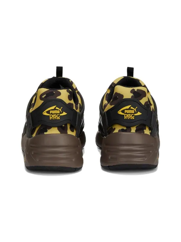Кроссовки disc blaze 'leopard' Puma — изображение 3 из 4, коричневый