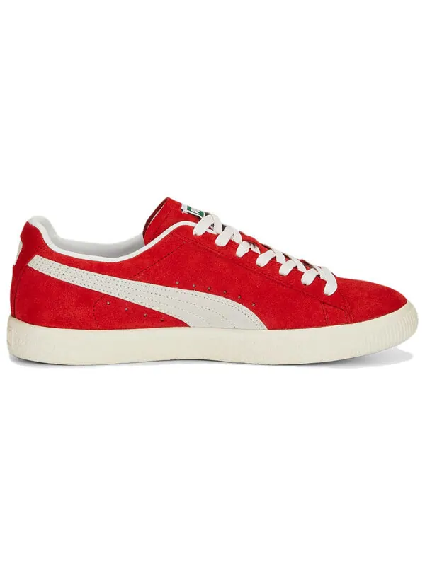 Кроссовки clyde og 'for all time red' Puma — изображение 2 из 4, белый/красный