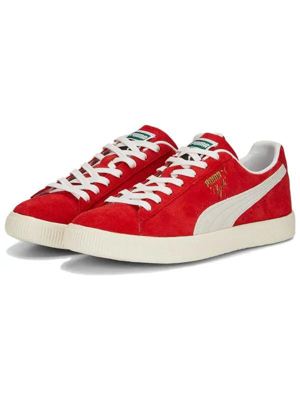 Кроссовки clyde og 'for all time red' Puma — изображение 3 из 4, белый/красный