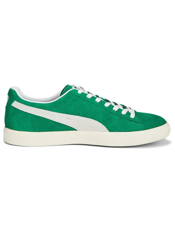 Кроссовки clyde og 'verdant green' Puma — изображение 2 из 4, зеленый/белый