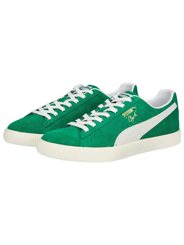 Кроссовки clyde og 'verdant green' Puma — изображение 3 из 4, зеленый/белый