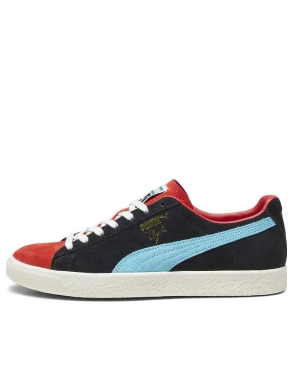 Кроссовки clyde og 'black red blue' Puma — изображение 1 из 1, черный/красный