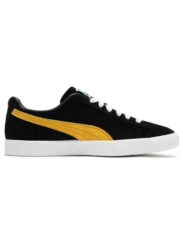 Кроссовки clyde og 'black yellow' Puma — изображение 2 из 4, черный/желтый
