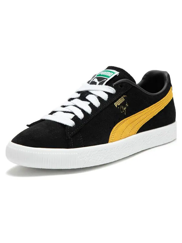 Кроссовки clyde og 'black yellow' Puma — изображение 3 из 4, черный/желтый