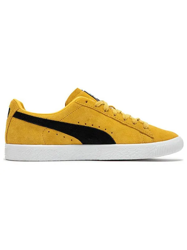 Кроссовки clyde og 'yellow black' Puma — изображение 2 из 4, желтый/черный