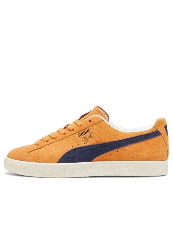 Кроссовки clyde og 'clementine navy' Puma — изображение 1 из 4, темно-синий