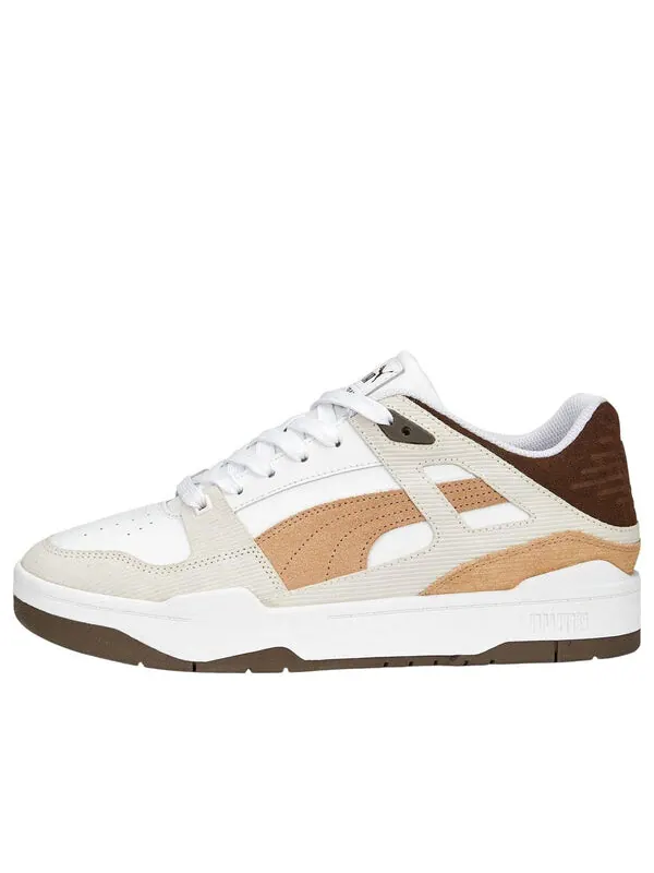 Кроссовки slipstream cord 'dusty tan' Puma — изображение 1 из 4, белый/коричневый