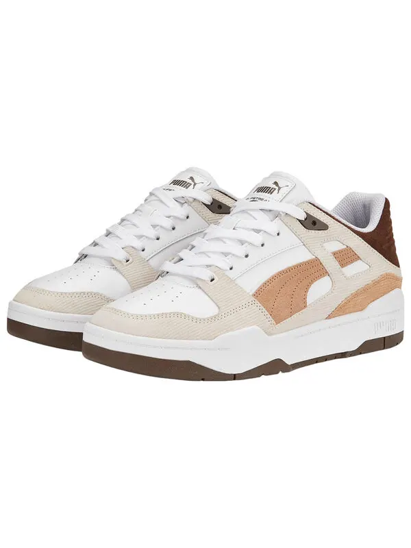 Кроссовки slipstream cord 'dusty tan' Puma — изображение 3 из 4, белый/коричневый